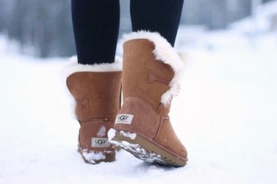 uggs in snow