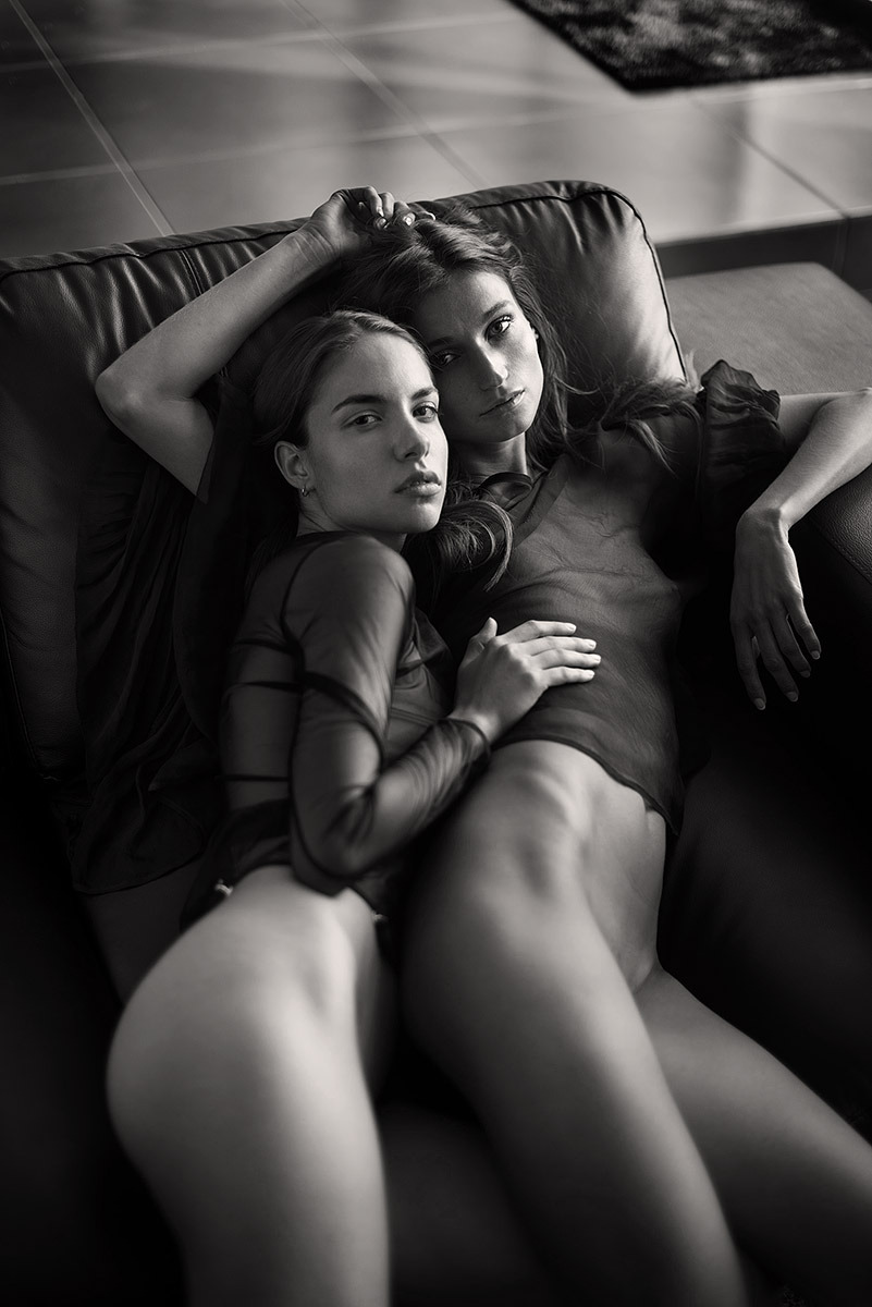 yumemag:Ilvy Kokomo and Rebecca Bagnol by Martial Lenoir for Workshop Nude [YUME