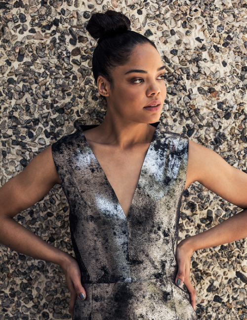 thorodinson:Tessa Thompson photographed by Ramona Rosales for BuzzFeed