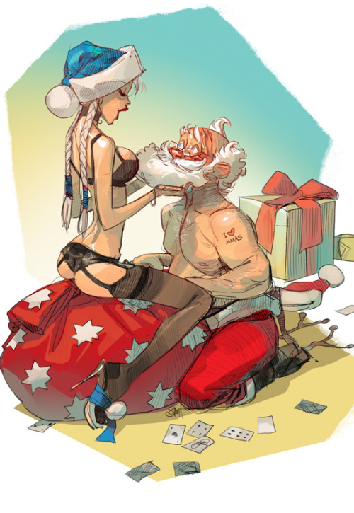 ottoghetto:-do you want to play more?  #xmas #gurrls #art