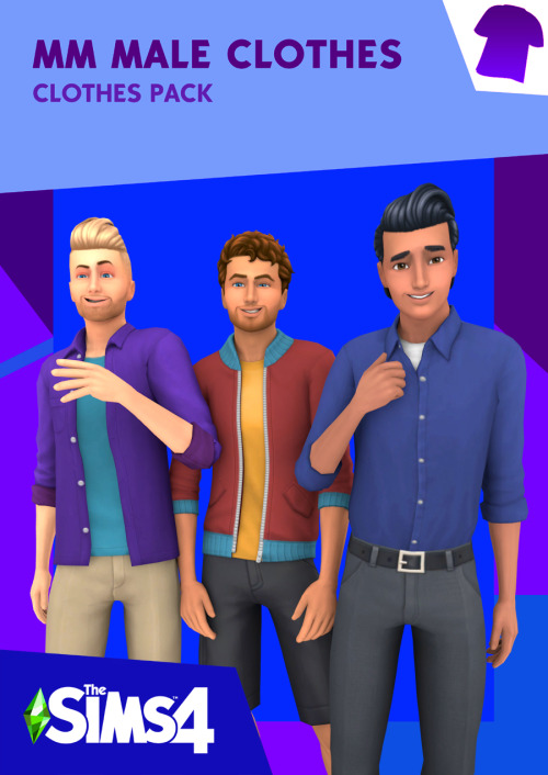DescriptionSince Its Hard To Find Maxis Match Male Clothes. That Why, I Made MM Male Clothes Pack. This