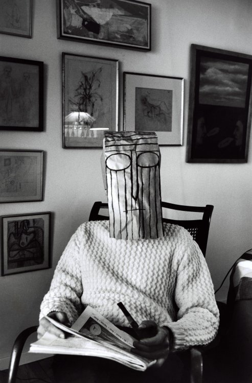 magictransistor:Inge Morath, ‘Masquerade’ (The Saul Steinberg Mask Series), 1960-1962.Saul Steinberg