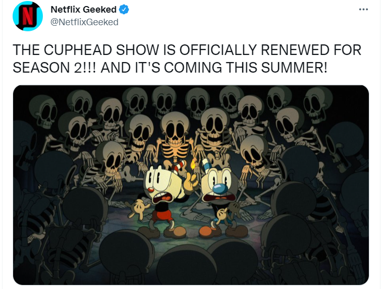Netflix Renews The Cuphead Show For Season 2