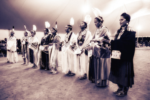 Royal Lineup at the 44th Annual Western Navajo Fair Pow Wow in Tuba City, Arizona.