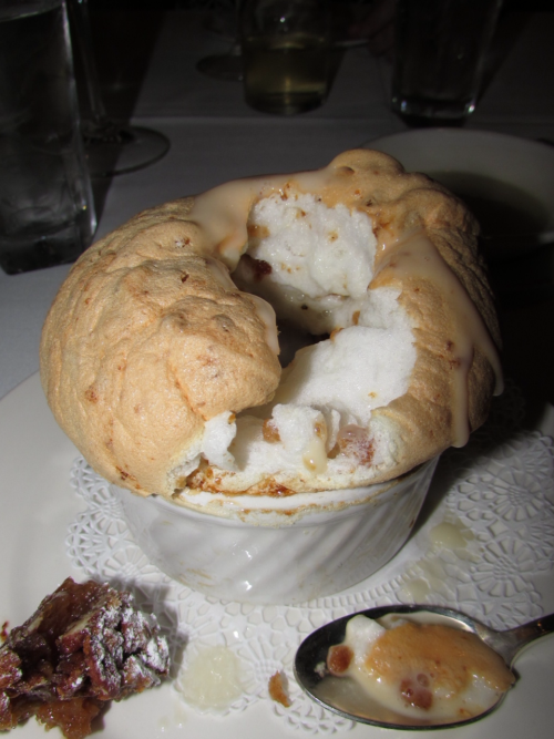 Bread Pudding Soufflé from Commander’s Palace in New Orleans http://www.commanderspalace.com O