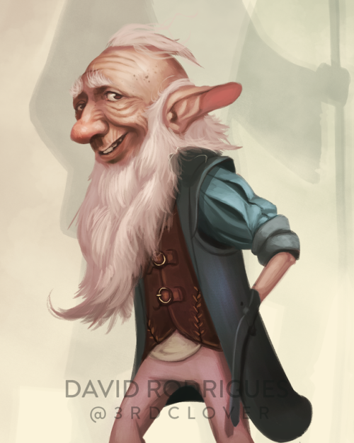 Rendition of Sprigg. Character played by Darin Depaul on the show Critical Role at Geek and Sundry.
