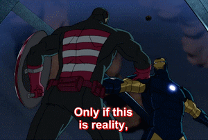 supersoldiers:“Not a team player, Tony?" #I see your stupid Civil War meme and I raise you ACTUAL Tony Stark.
