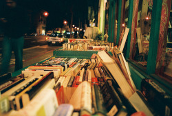 thewhitenotebook:  &ldquo;What I say is, a town isn’t a town without a bookstore. It may call itself a town, but unless it’s got a bookstore it knows it’s not fooling a soul.&rdquo;-Neil Gaiman 