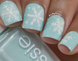 nailpornography:Winter NOTW inspiration!