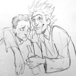 sdkay:  #rickandmorty request #art #sketch