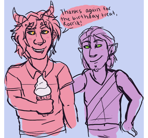 I should really get writing Terra Incognita. For… reasons. Like icecream. ( Get to know these dorks 