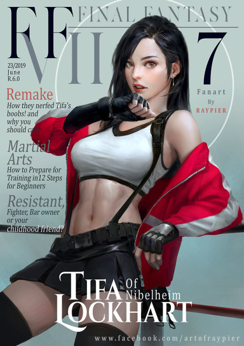 [FF7 Remake] : Tifa Lockhart Raypier P https://www.artstation.com/artwork/e0ewDb