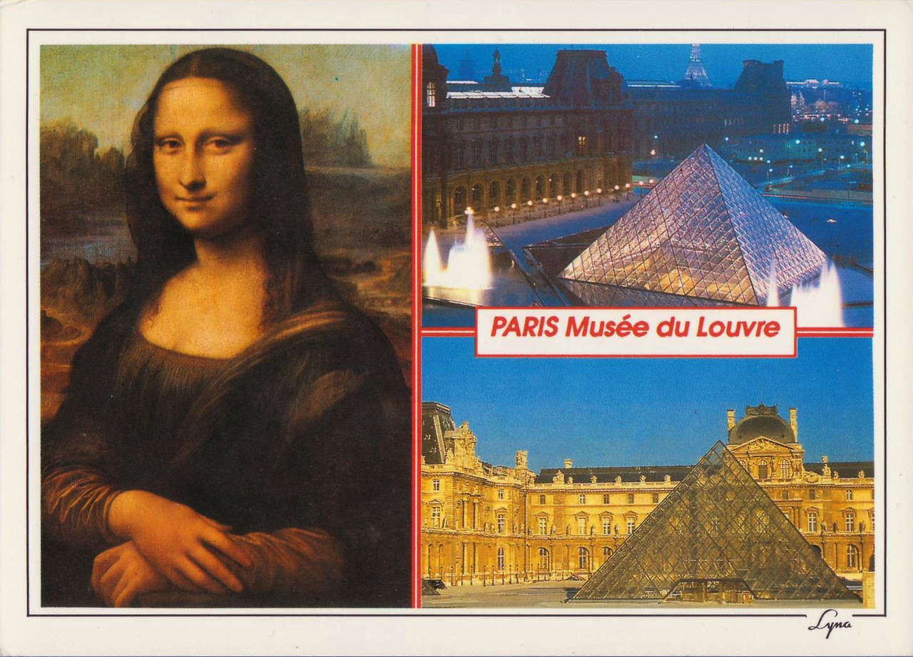 Musée du Louvre postcard (n/d).