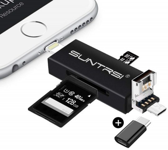  suntrsi sd card reader 