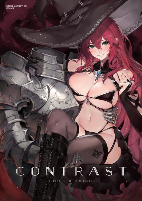 wait_ar: &ldquo;冬コミイラスト本の表紙です！⚔️☺️ 女の子と騎士の組み合わせ的な絵を描きました。 20p/500円です～～～！！！！！！！！！！！！！！！！！！！！！！！！！