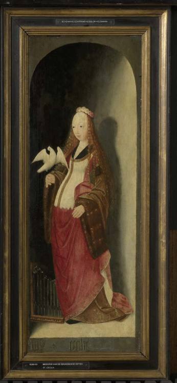 St. Cecilia by the Master of the Brunswick Diptych,1490-1500