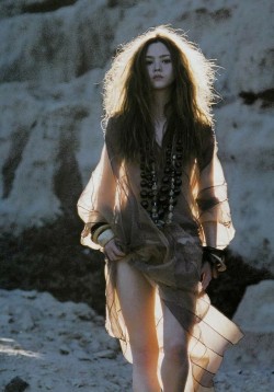 jinxproof:  Devon AokiNuméro #91 (March 2008)ph. Hans Feurer