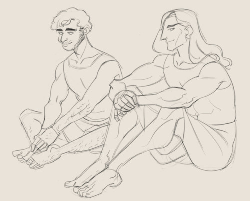 kashuan:a few iliad-ish and hoa family sketches from the past couple days :^)