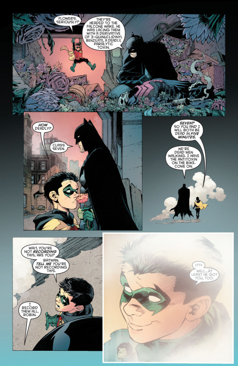 iron-sweat-comics:“I record them all, Robin” - Batman — Batman New 52 Issue 19Follow iro