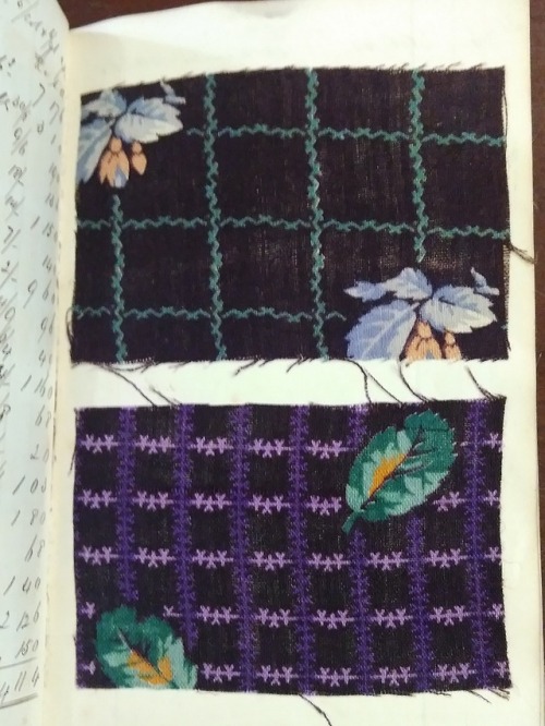 othmeralia:Stunning samples from a British dyer’s account book, dated November29, 1855 - November 10