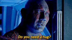 imwhe:some relatable moments from Drax in Guardians of the Galaxy 2