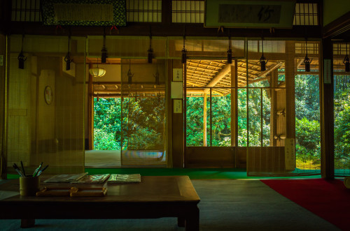 uroko:嵯峨 直指庵 Jikishi-an temple, Kyoto