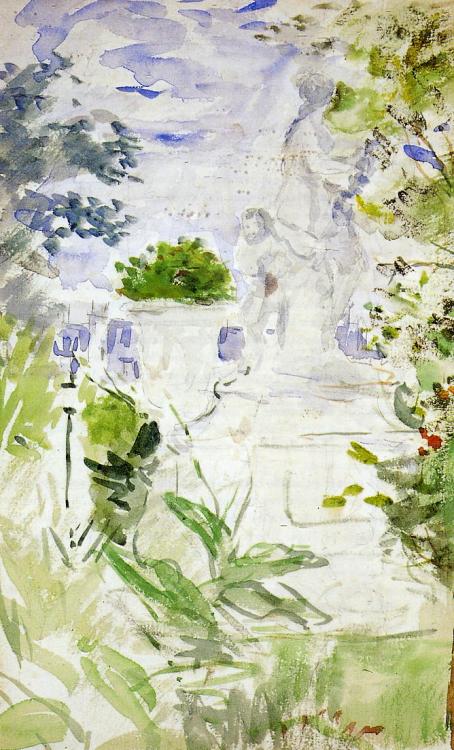 The Tuileries, Berthe Morisot