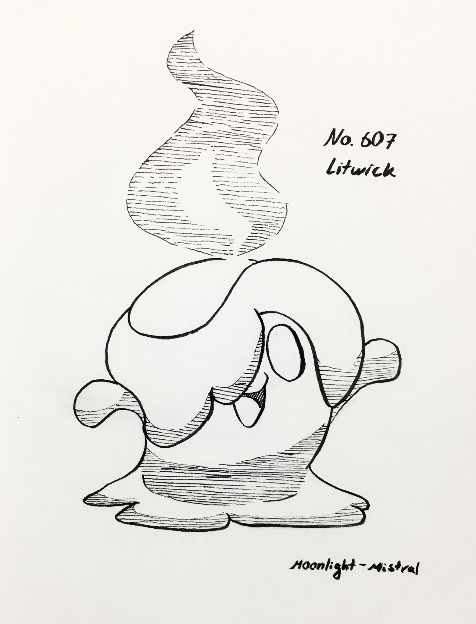 moonlight-mistral:A late night litwick doodle