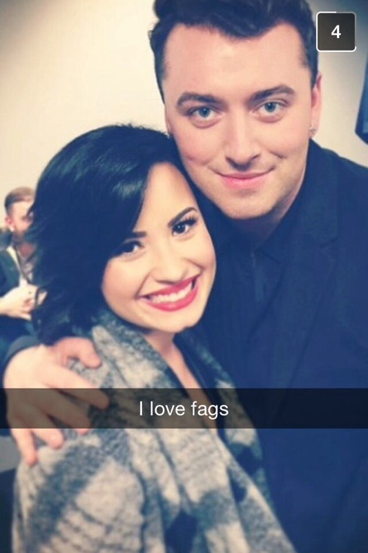 foxxycleopatra:  omg i cant believe what demi snapchatted me 