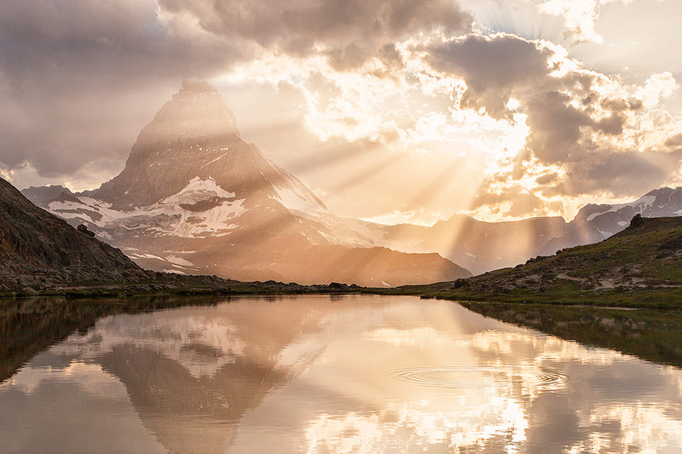 earth-land:  Matterhorn - Switzerland The Matterhorn, the king of mountains, is the