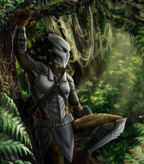 Predator commission for Nightmare-Kaltes on DeviantArt. She specifically asked for the Jungle Hunter