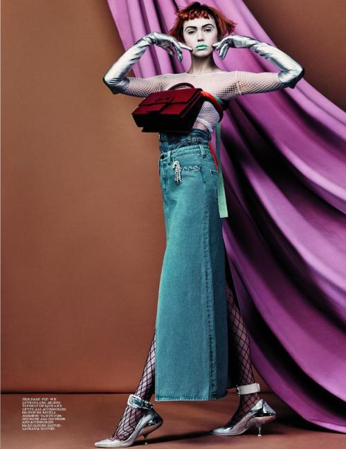 black-is-no-colour:  Interview Magazine US May 2016, Editorial “Pose”, top We Love Color