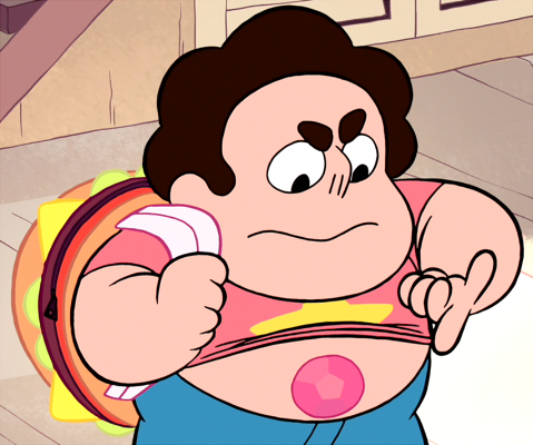 Not, like, super important but I just realized that the pentagon facet on Steven/Rose’s