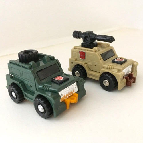 Transformers G1 Autobot Mini Vehicles.