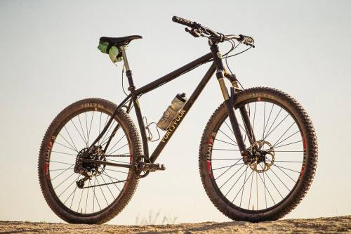 thebicycletree: Midnight black marauder! @44bikes knows how to make one sick shred sled. Check out t