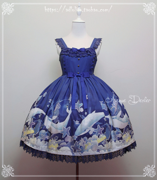 truth2teatold:Avenue Denfer Whale and Corsair series preorder - jumperskirt, salopette, skirt, hea