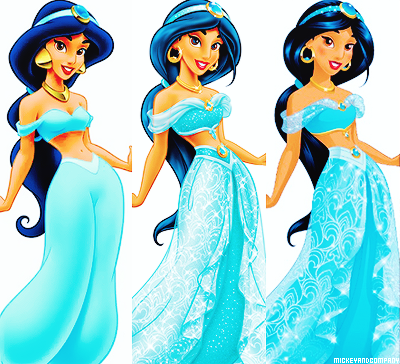 pochiconda:  mickeyandcompany:  Disney Princesses: original designs → 2012 redesigns → 2014 design (click to zoom; Merida was included in the line during the 2012 redesigns but she also got another design to match her movie looks)  Original are the