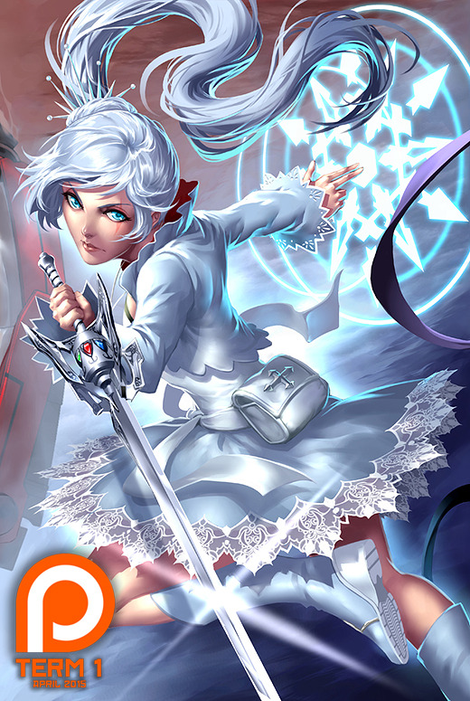 lostin2d:  And my favorite RWBY character of all is:1. Weiss SchneeOriginal art by: