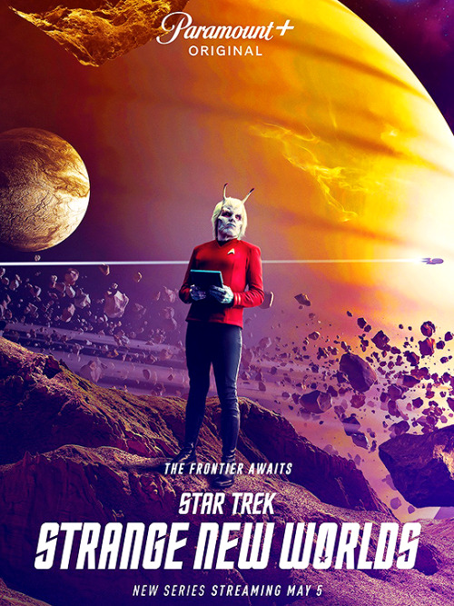 trek-daily: STAR TREK: STRANGE NEW WORLDSOfficial Promo Characters’ Posters
