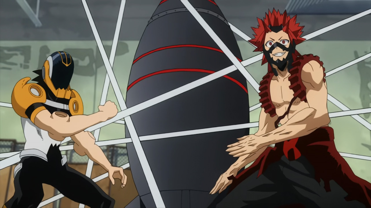 trans-eijiro: you: kaminari is kirishima’s second closest friend me, an intellectual: