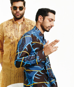 roguerizwan:  Riz Ahmed and Himanshu Suri by Helen Eriksson for GQ Style Magazine. 