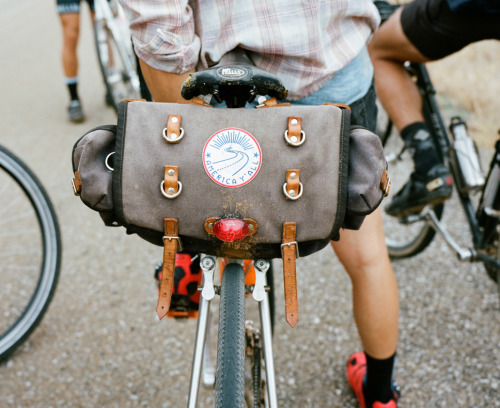 americayall:  rad shot of an america y’all patch where it should be, on the road. photo by thenorsep