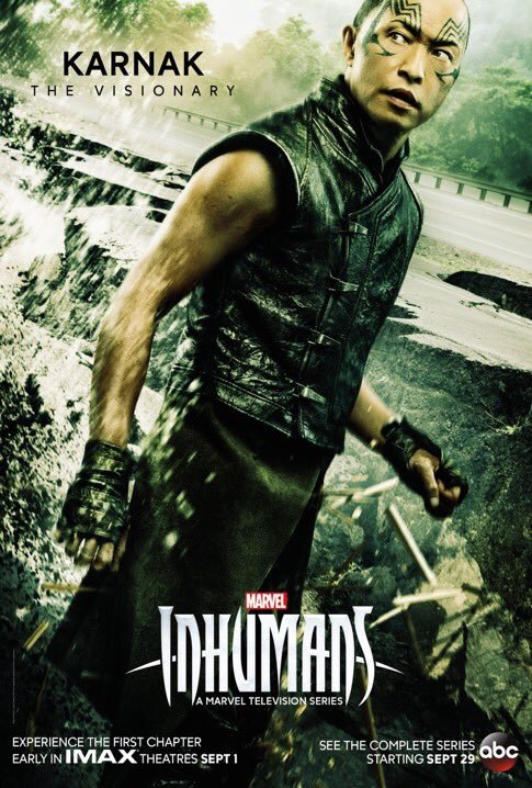 marvel-feed:NEW ‘INHUMANS’ CHARACTER POSTERS!