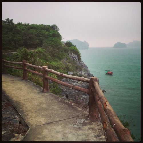 Excellent time spent on Cat Ba Island with my British buddy Adam.We spent almost 5 hours sea kayak