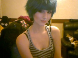 mikalopsia:  I just found this sitting in my drafts from forever ago.Jeezus, I look so cute!