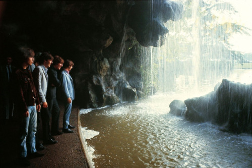 the-cosmic-empire: The Beatles photographed in Parc De La Colline du Château in Nice, France o