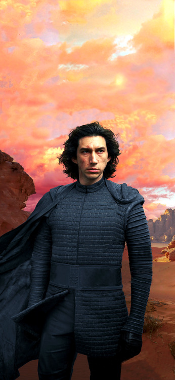 riseoftheskywalkers:iphone xs backgrounds of kylo and rey from the vf shoot! free to use but please 