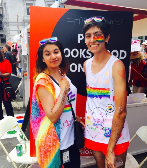 desilgbtqia:When a Pakistani and a Persian go to pride all you get is fabulousness