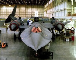 flyingsheepdog:  rocketumbl:SR-71  One of