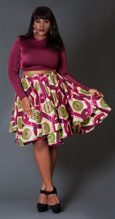 Nakimuli Christmas Mambo Skirt